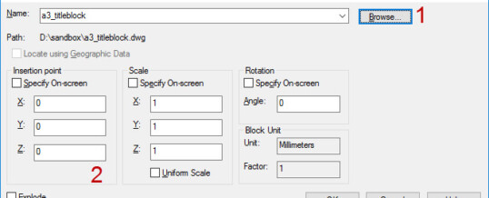 Cara Menggunakan AutoCAD Page Setup