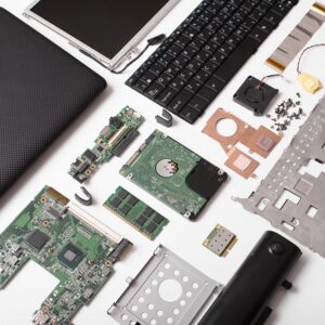 laptop parts, repair and recovery, a top view
